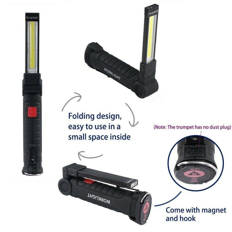 ClipLite™ – Magnetic COB LED Work Light (2-Pack)