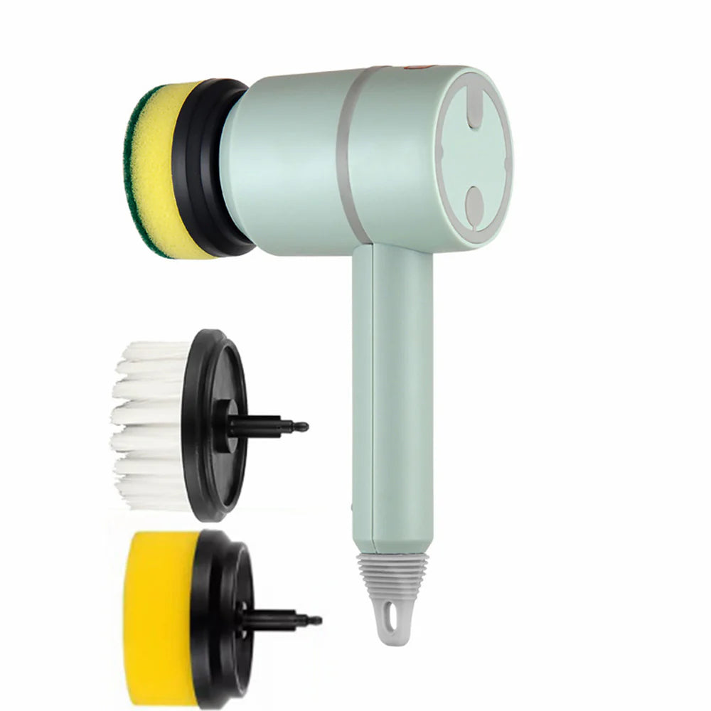 PowerScrub™ - Elektrische Reinigungsbürste (USB, 2 Köpfe)