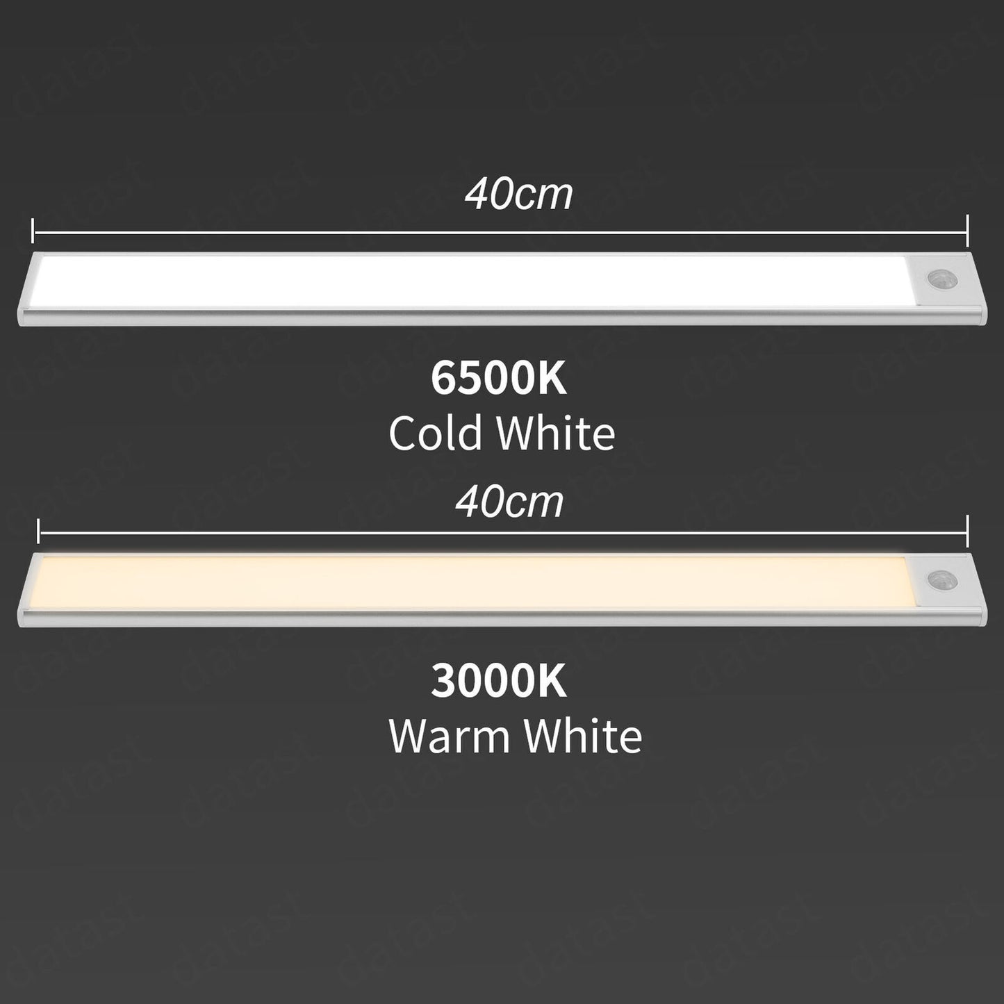 LumaBar™ – LED Motion Sensor Cabinet Light (USB, 3 Sizes)
