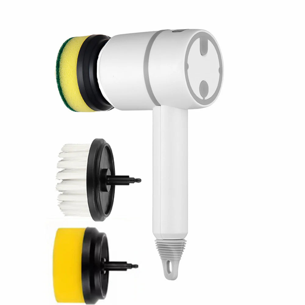 PowerScrub™ - Elektrische Reinigungsbürste (USB, 2 Köpfe)