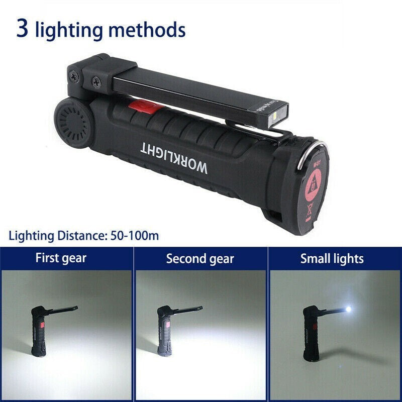 ClipLite™ – Magnetic COB LED Work Light (2-Pack)