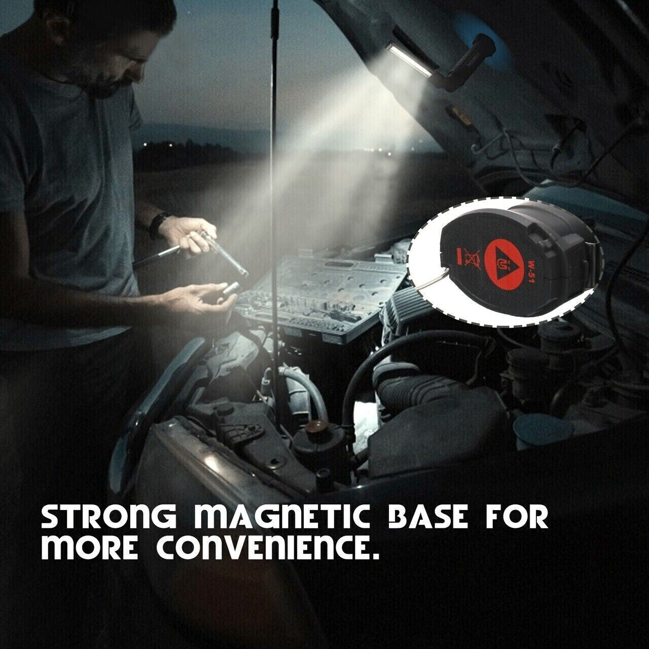 ClipLite™ – Magnetic COB LED Work Light (2-Pack)