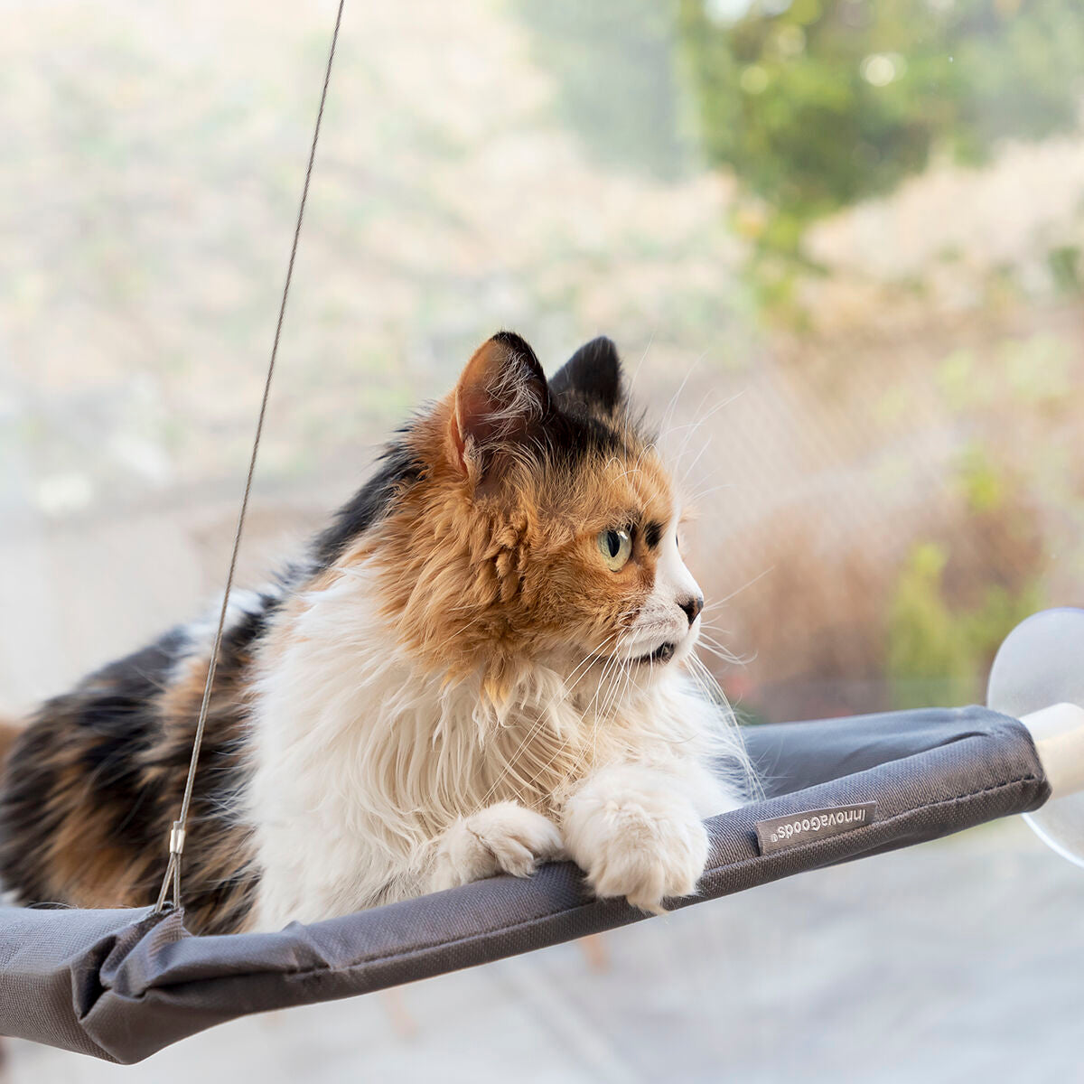 CozyBask™ – Cat Window Hammock Bed