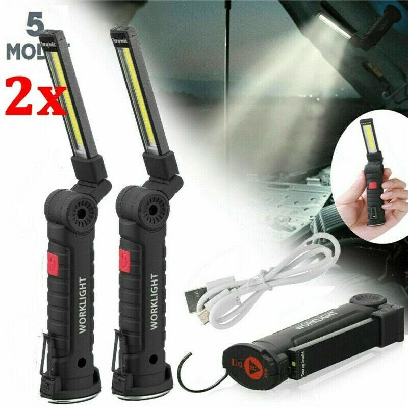 ClipLite™ – Magnetic COB LED Work Light (2-Pack)