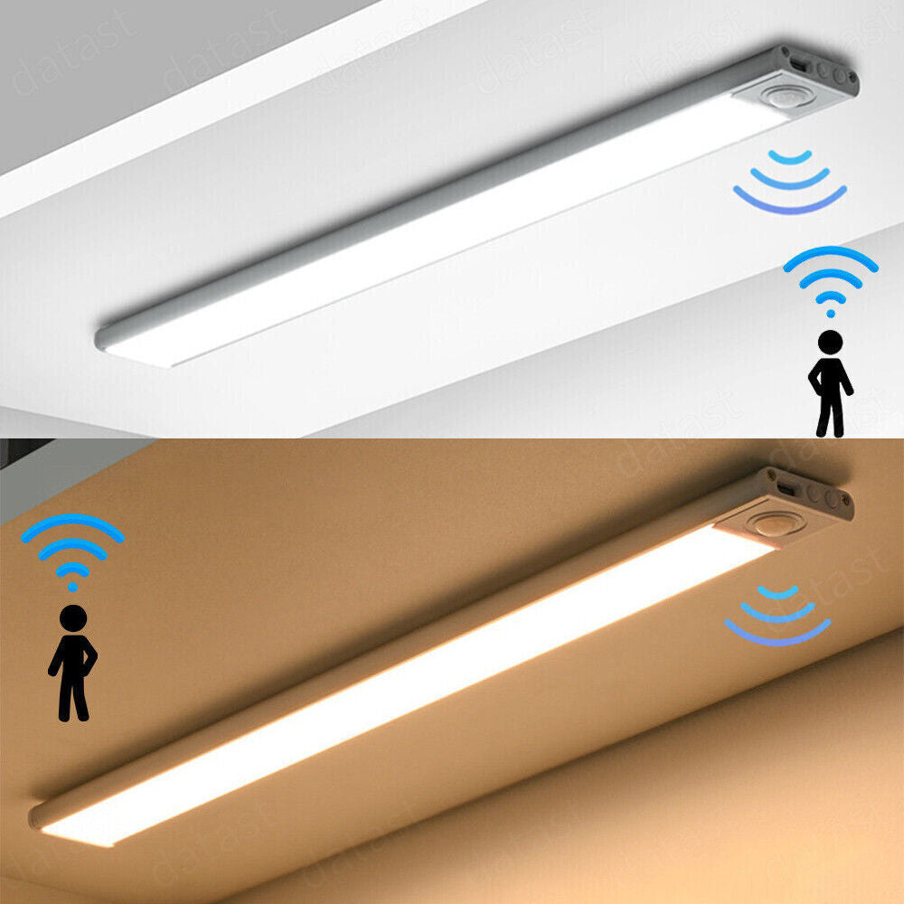 LumaBar™ – LED Motion Sensor Cabinet Light (USB, 3 Sizes)