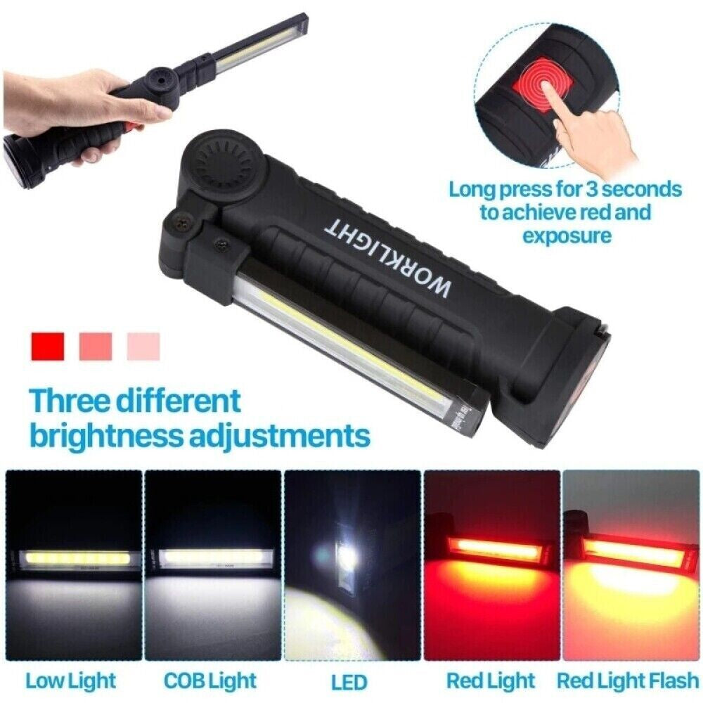 ClipLite™ – Magnetic COB LED Work Light (2-Pack)
