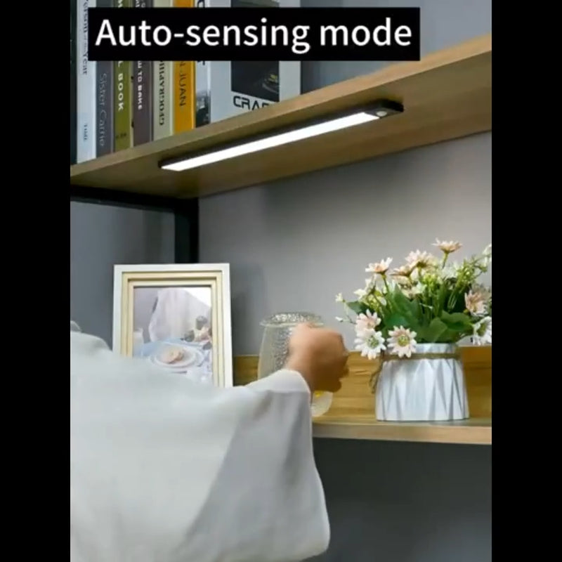 LumaBar™ – LED Motion Sensor Cabinet Light (USB, 3 Sizes)