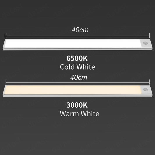 LumaBar™ – LED Motion Sensor Cabinet Light (USB, 3 Sizes)