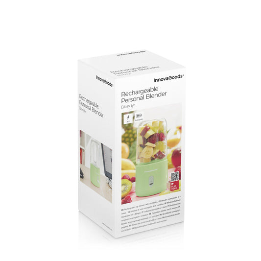 BlendMate™ – Portable Rechargeable Blender Bottle