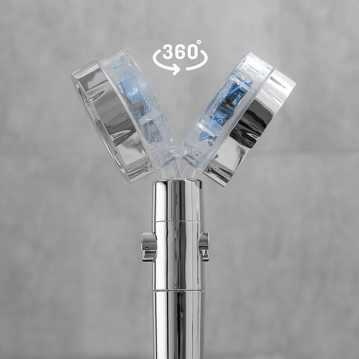 SlimJet™ – High-Pressure Shower Head with Stop Button