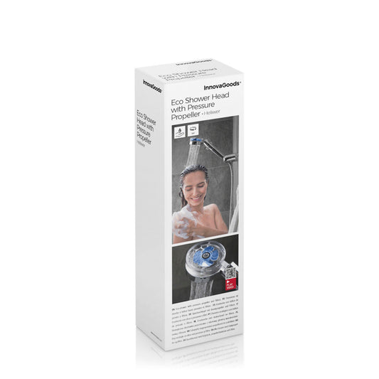 SlimJet™ – High-Pressure Shower Head with Stop Button