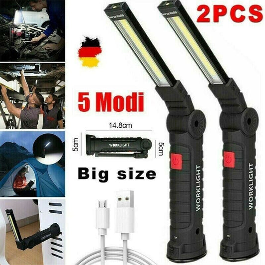 ClipLite™ – Magnetic COB LED Work Light (2-Pack)